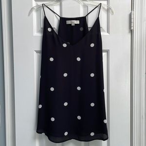 LOFT Polka Dot Top